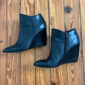 Black Nine West Booties